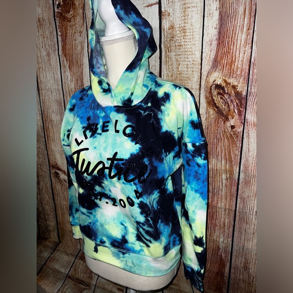 Justice hoodie girls size Large 12/14 - Picture 3 of 7